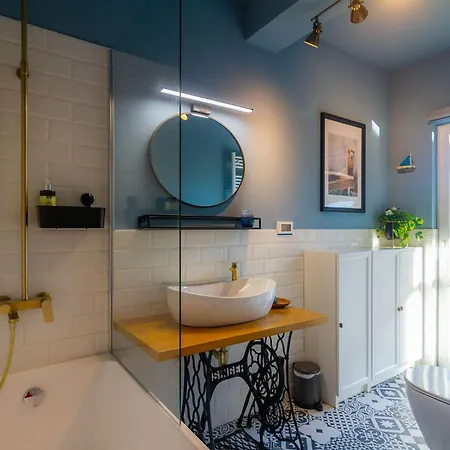 Apartment Blue Arb Rab Rab Town